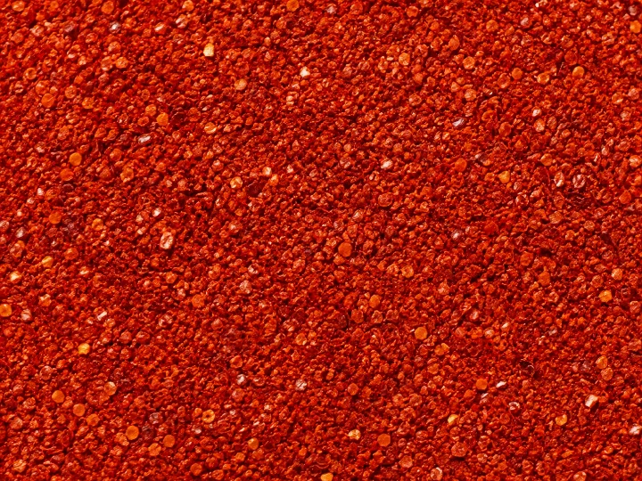 Close-up of Gochugaru